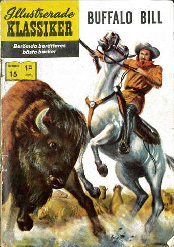 ILLUSTRERADE KLASSIKER NR: 015 - BUFFALO BILL 1,50