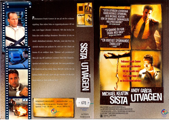 SISTA UTVÄGEN (Vhs-Omslag)