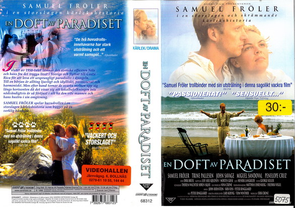 EN DOFT AV PARADISET (vhs-omslag)