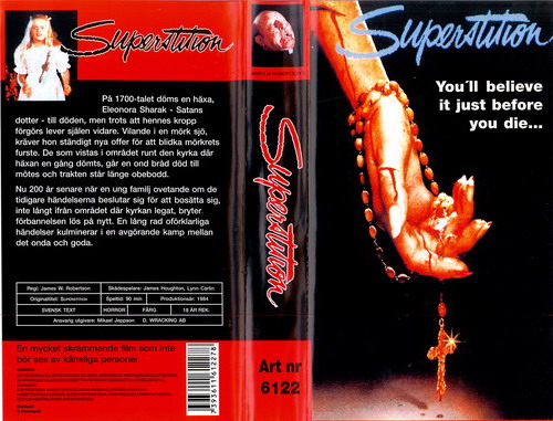 SUPERSTITION (VHS)