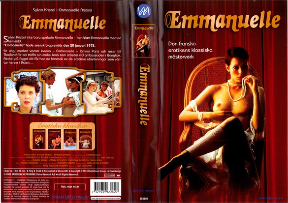 EMMANUELLE (vhs-omslag)