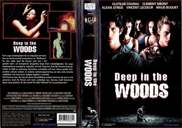 DEEP IN THE WOODS (vhs-omslag)