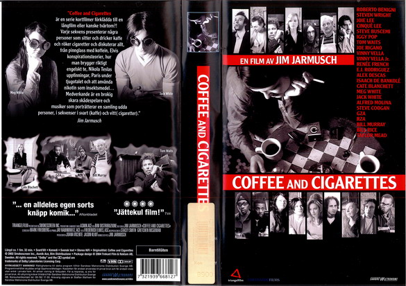 COFFEE AND CIGARETTES (vhs-omslag)