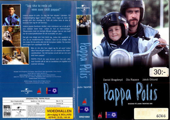PAPPA POLIS (vhs-omslag)
