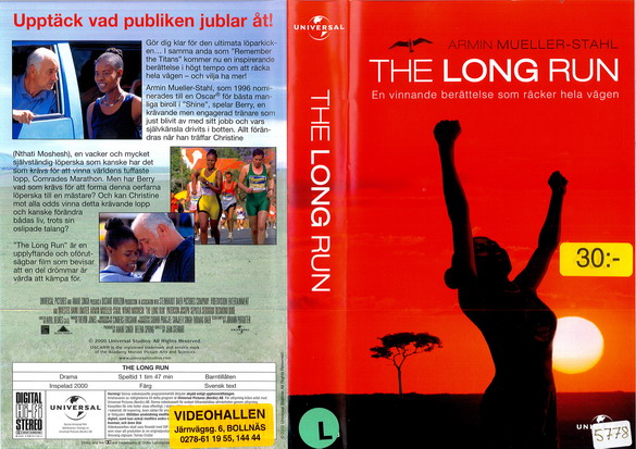 LONG RUN (vhs-omslag)