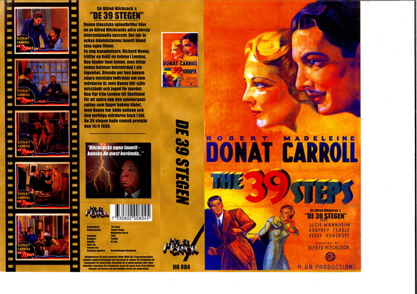DE 39 STEGEN (VHS)