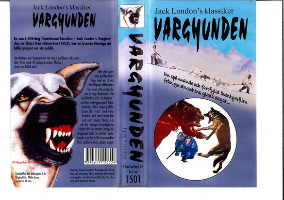 VARGHUNDEN (Vhs-Omslag)