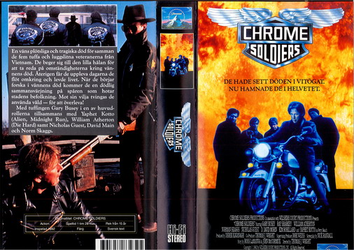 CHROME SOLDIERS(Vhs-Omslag)