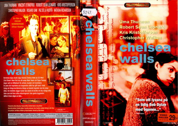 CHELSEA WALLS (vhs-omslag)