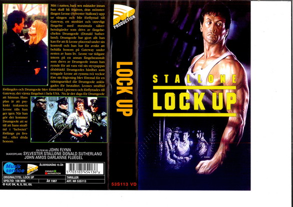 LOCK UP (VHS)