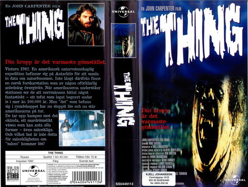 THING (VHS) ny