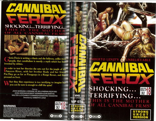CANNIBAL FERROX (VHS) STRONG UNCUT