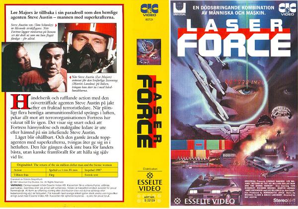 LASERFORCE (Vhs-Omslag)