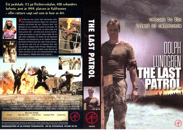 LAST PATROL (vhs-omslag)