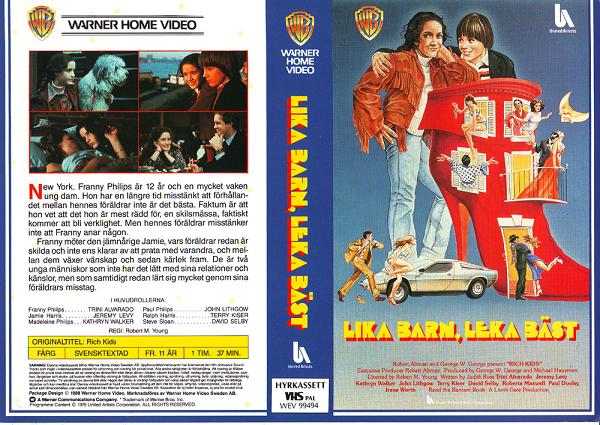 LIKA BARN, LEKA BÄST (vhs-omslag)