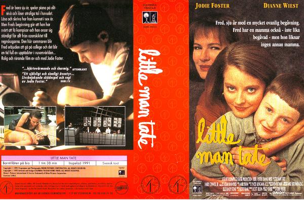 LITTLE MAN TATE (vhs-omslag)