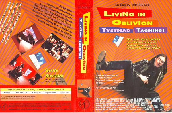 LIVING IN OBLIVION - TYSTNAD TAGNING (VHS)