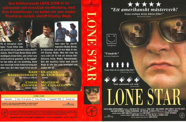 LONE STAR (vhs-omslag)