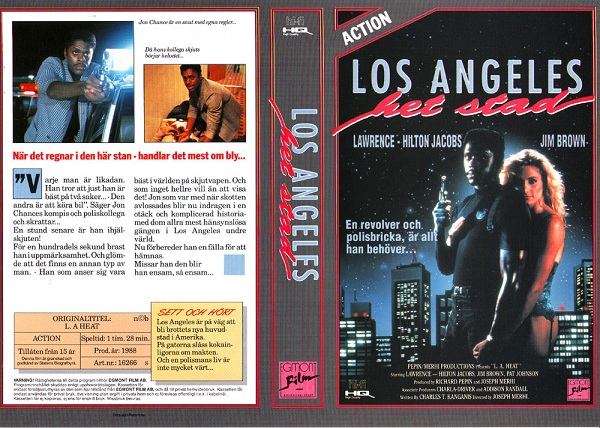 LOS ANGELES HET STAD (Vhs-Omslag)
