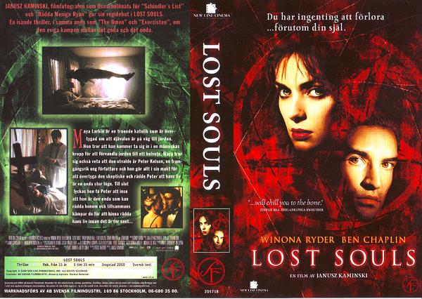 LOST SOULS (vhs-omslag)