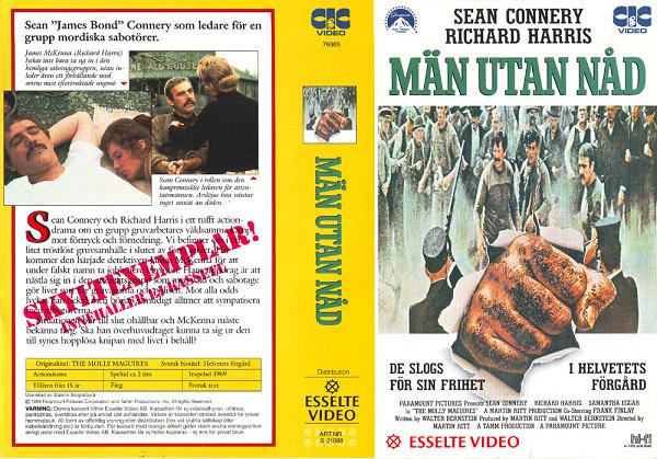 MÄN UTAN NÅD (Vhs-Omslag)