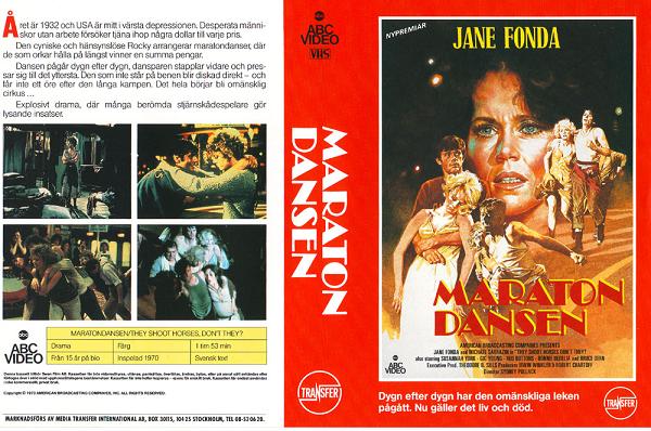 MARATONDANSEN (vhs-omslag)