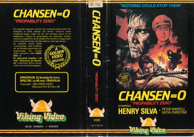 Chansen = 0 (VHS)