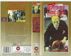 NIGHT OF THE LIVING DEAD (vhs) UK