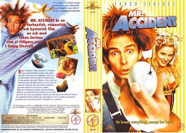 MR. ACCIDENT (vhs-omslag)