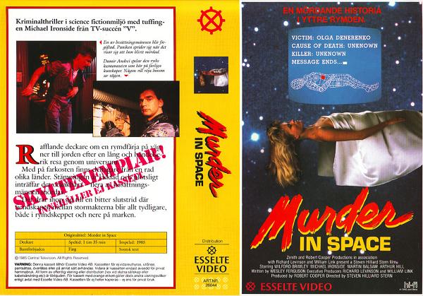 MURDER IN SPACE (Vhs-Omslag)