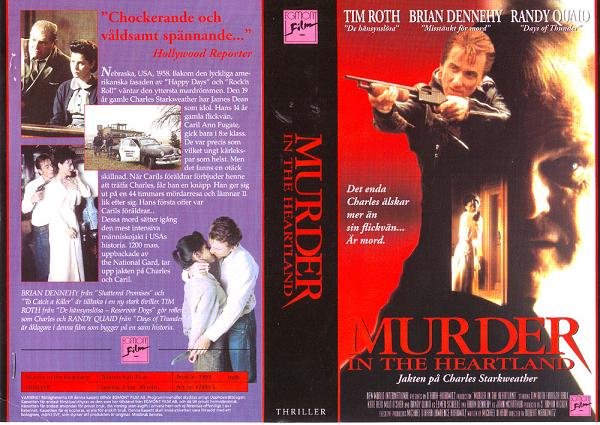 MURDER IN THE HEARTLAND (Vhs-Omslag)