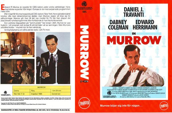 MURROW (vhs-omslag)