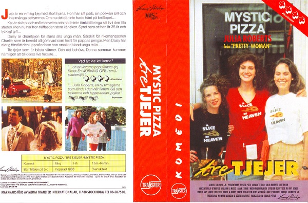 mystic pizza-tre tjejer (vhs-omslag)