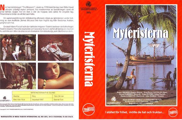 MYTERISTERNA (vhs-omslag)