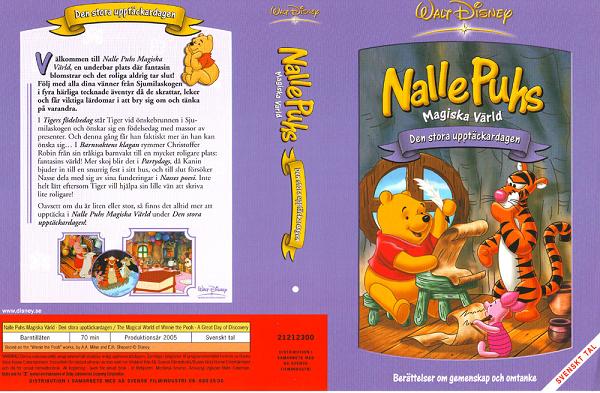 NALLE PUHS MAGISKA VÄRLD: DEN STORA UPPTÄCKARDAGEN (vhs-omslag)