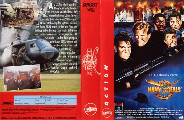 NAVY SEALS (vhs-omslag)