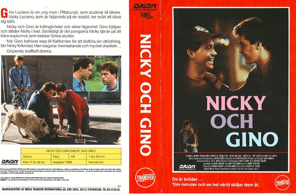 NICKY OCH GINO (vhs-omslag)