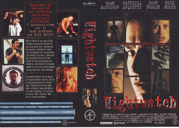 NIGHTWATCH (vhs-omslag)