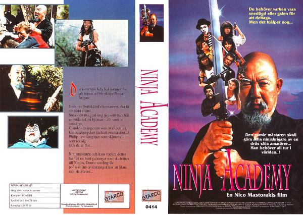 0414 NINJA ACADEMY (vhs)