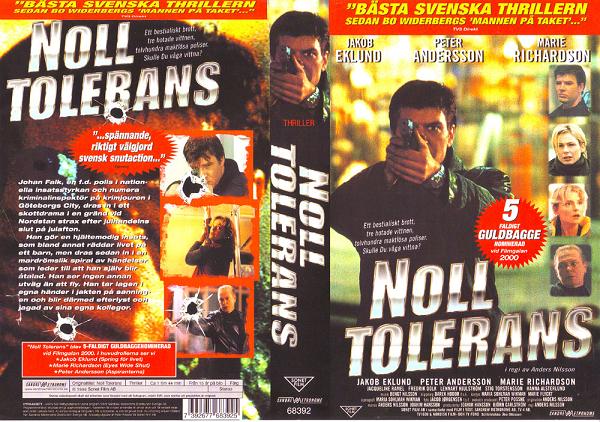 NOLL TOLERANS (vhs-omslag)