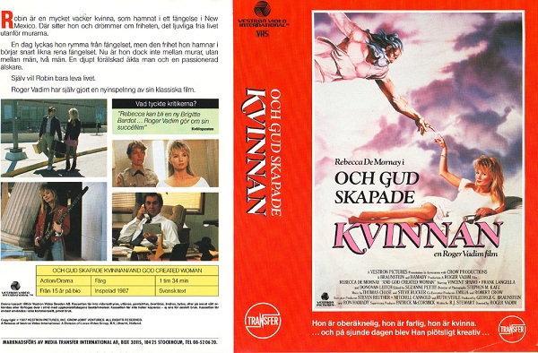 OCH GUD SKAPADE KVINNAN (vhs-omslag)