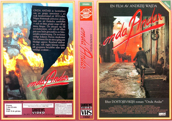 ONDA ANDAR (vhs-omslag)