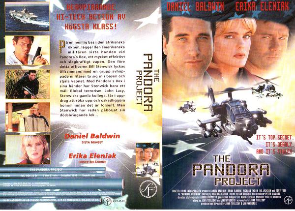 PANDORA PROJECT (vhs-omslag)