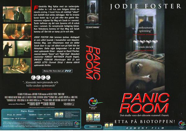 PANIC ROOM (Vhs-Omslag)