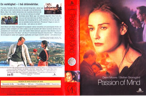 PASSION OF MIND (vhs-omslag)
