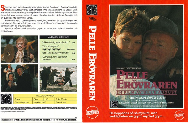 PELLE ERÖVRAREN (vhs-omslag)
