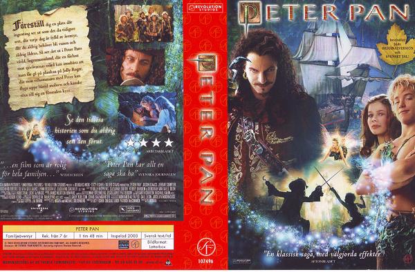 PETER PAN (vhs-omslag)