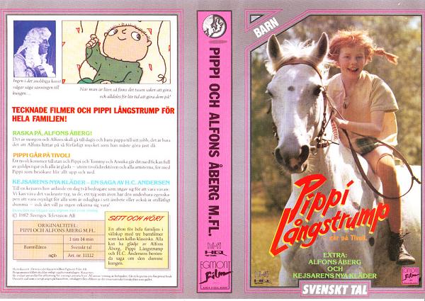 11112 PIPPI LÅNGSTRUMP GÅR PÅ TIVOLI (VHS)