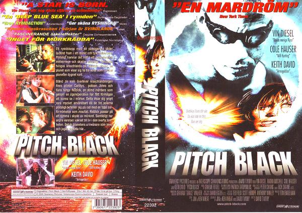 PITCH BLACK (vhs-omslag)