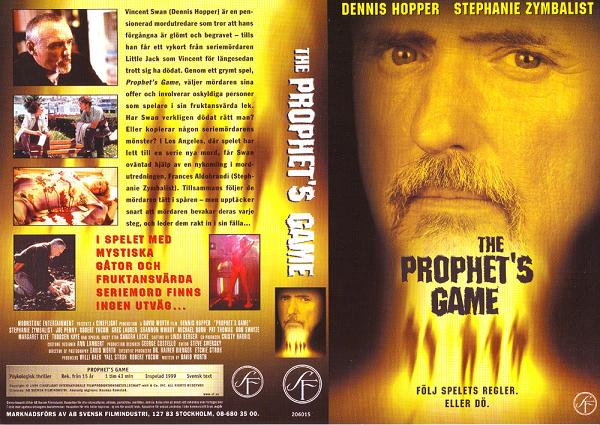 PROPHET'S GAME (vhs-omslag)